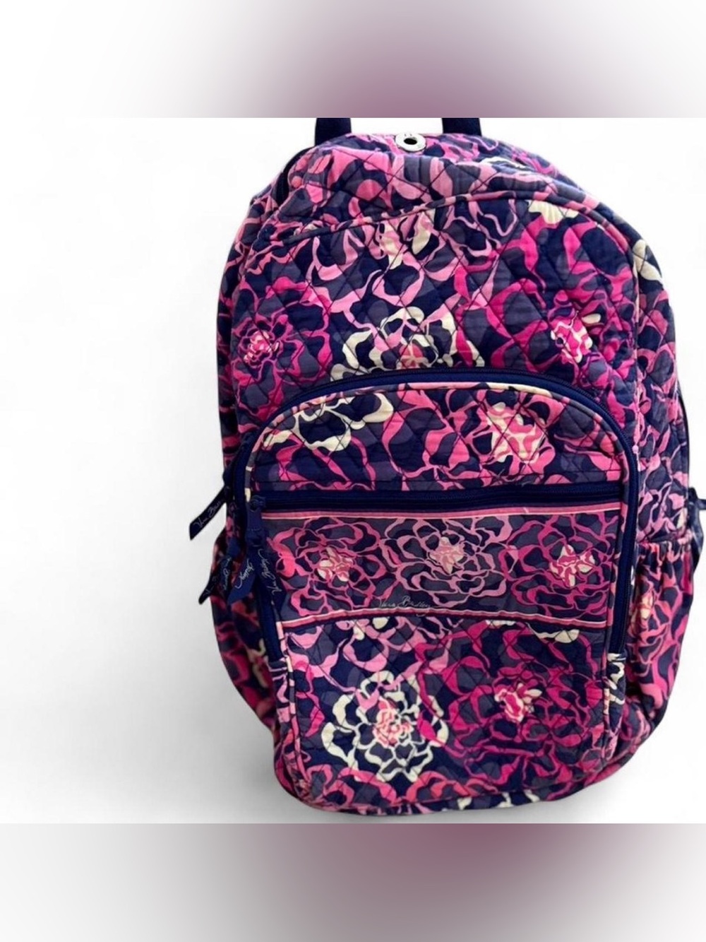 Vera Bradley Campus Backpack in the retired Katalina Pink pattern